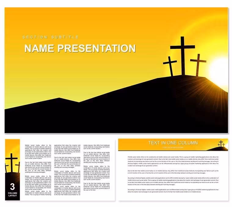 Sermon and Testimony Keynote Template