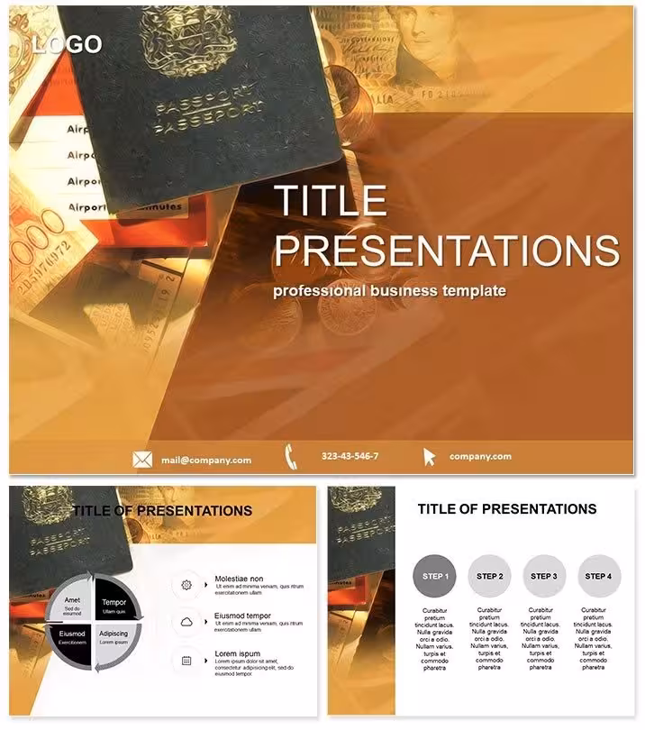 British Embassy PowerPoint Template