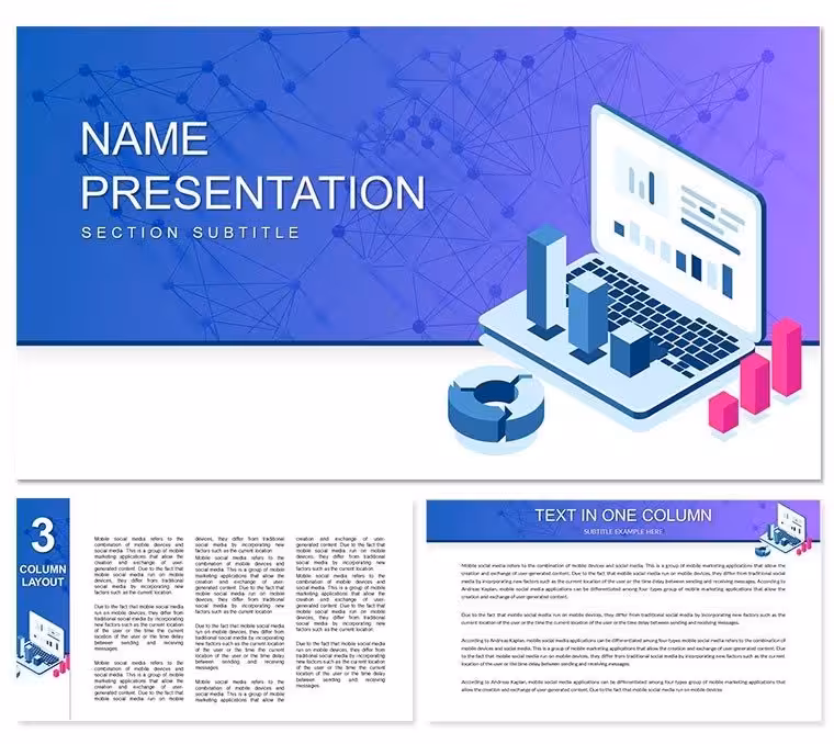 Download KPI Meaning Keynote Themes and Diagrams Template