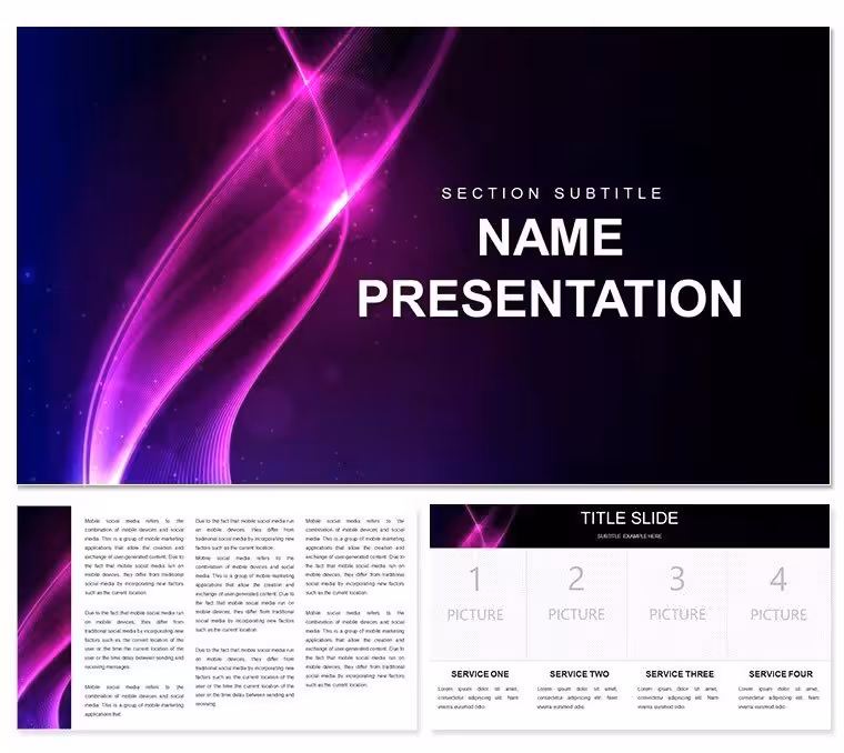 Announcement Keynote Template: Renovation Reveals