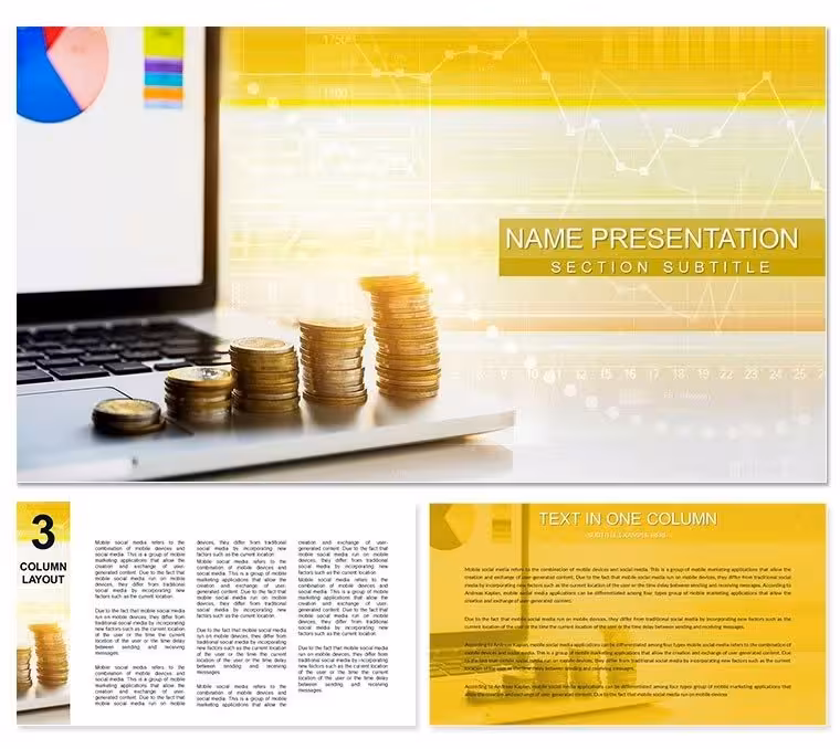 Online Business to Make Money Keynote Template
