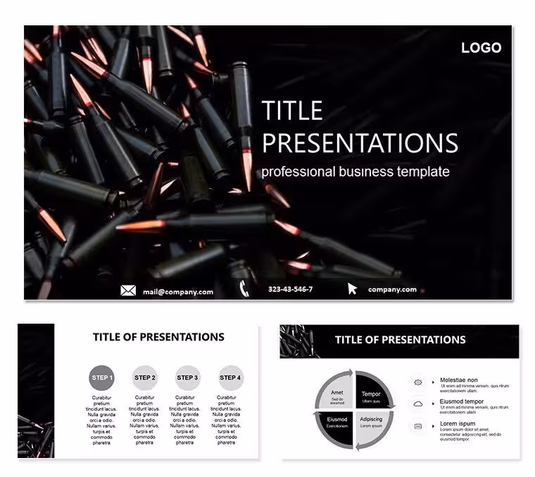 Ammunition Keynote Template: Load Every Slide with Impact