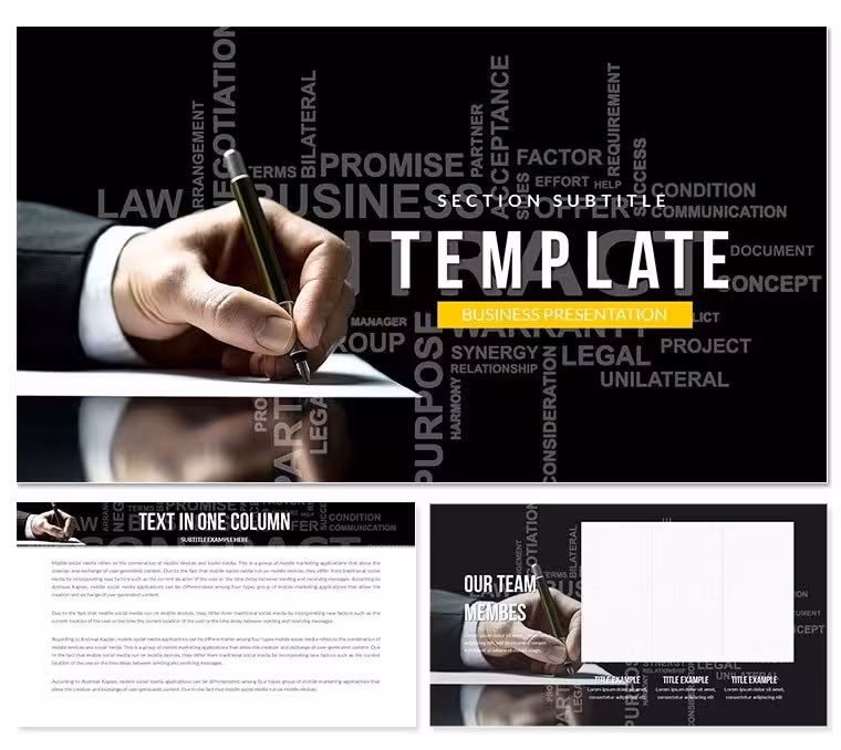 How to Start a Business Keynote presentation