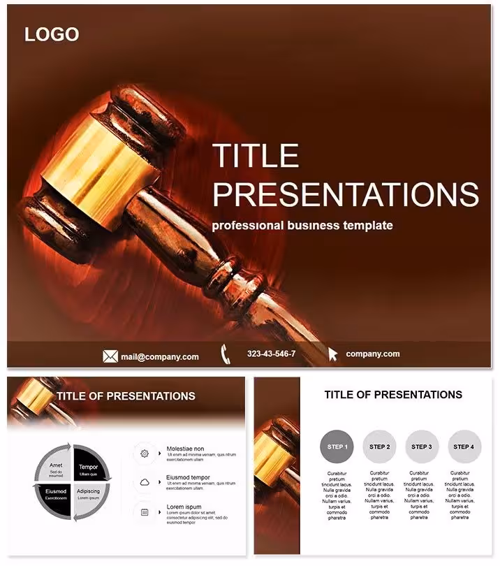 Law Society PowerPoint Template