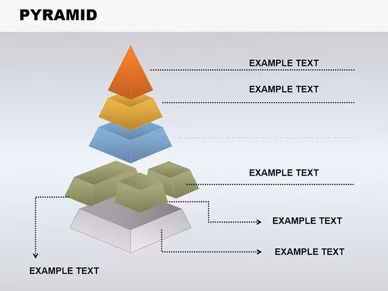 3D Pyramid Keynote Charts: Build Layers of Insight