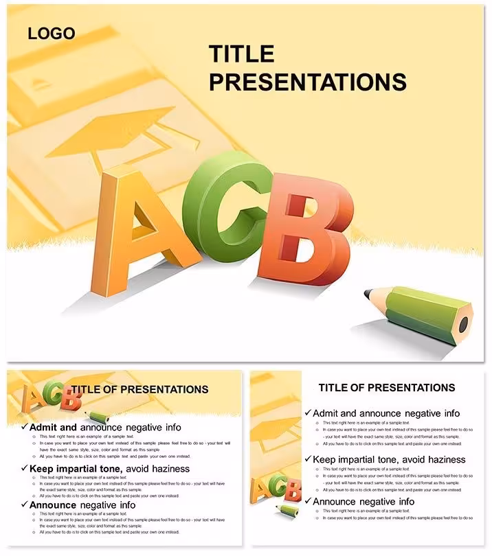 School Lessons PowerPoint Template: Ignite Inquiry in Every Slide