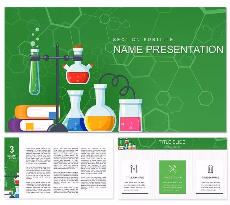 Chemical Laboratory Technician Keynote template