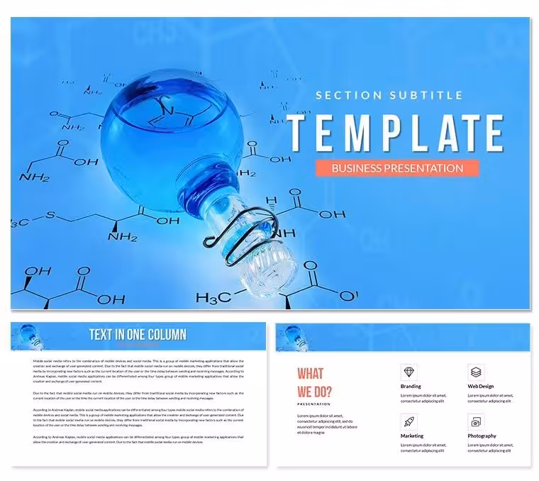 Chemical Science Keynote Templates