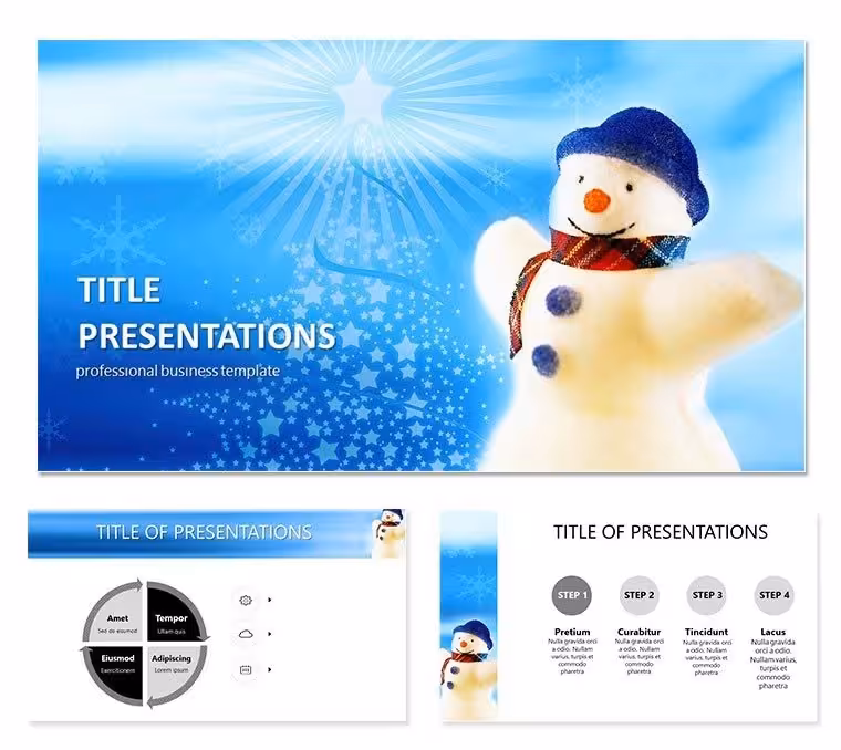 Snowman PowerPoint templates