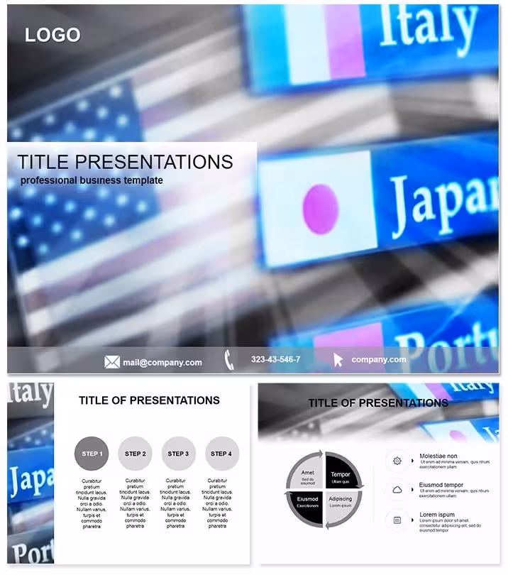 Countries Unions Keynote Template