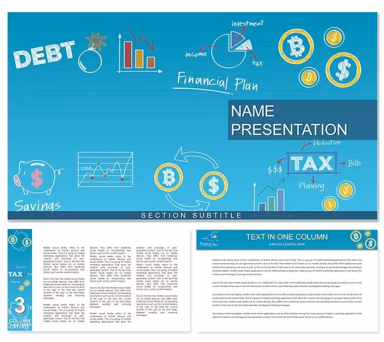 Debt Management Keynote Template: Financial Success