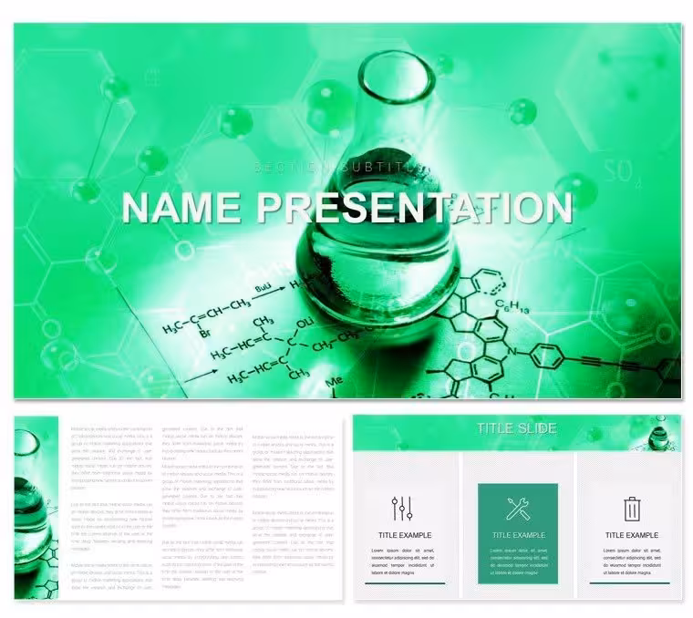 Chemistry Lesson Plans Keynote Template: Blueprint for Brilliant Classes