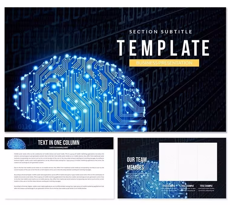 Artificial Intelligence Keynote templates
