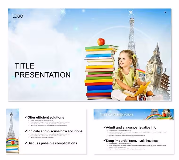 Primary Education Keynote Template: Spark Early Curiosity