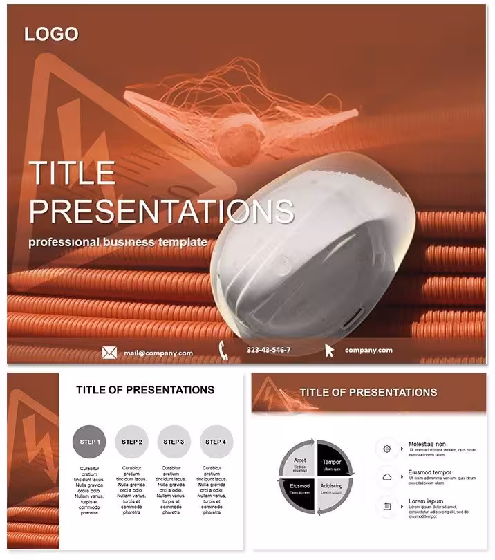 Electricity Power Keynote Template Guide