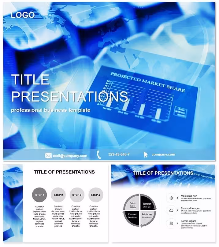 Projected Market Keynote Template: Forecast Your Future Wins