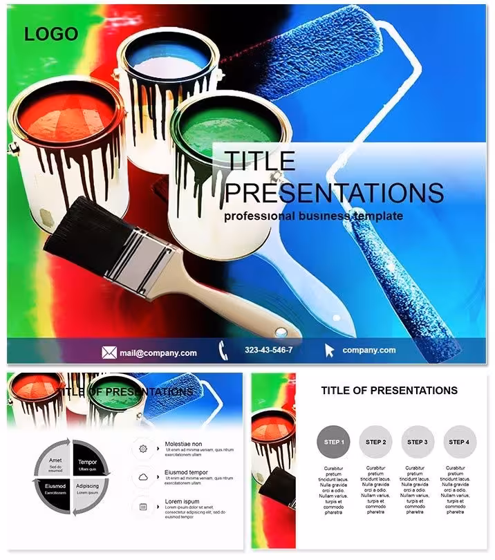 Paint Repair PowerPoint Template Guide
