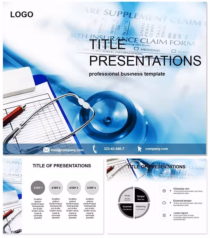 Medical Keynote Template for Patient Information - Healthcare Professional Slides | ImagineLayout