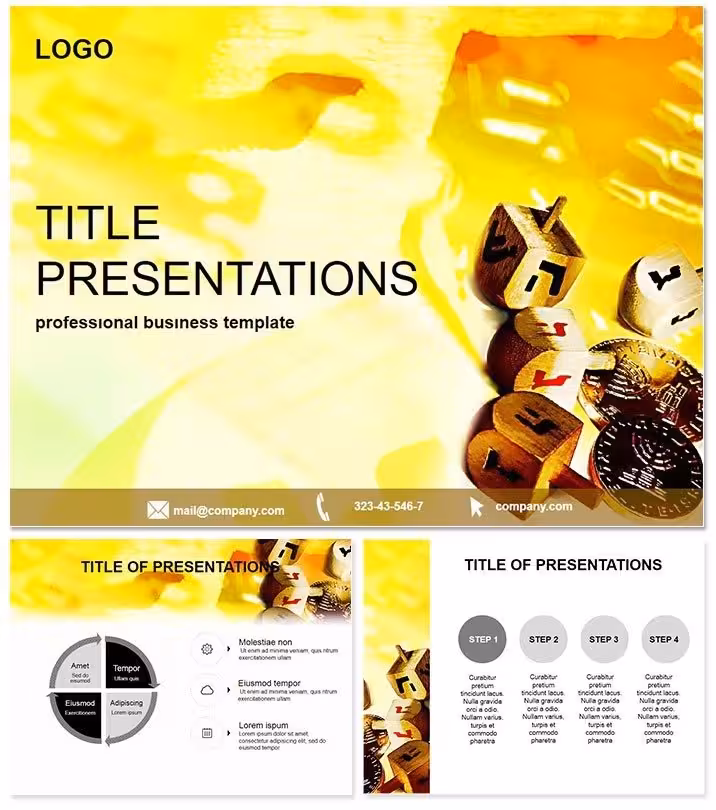 Jewish Tradition World Religions PPT Template