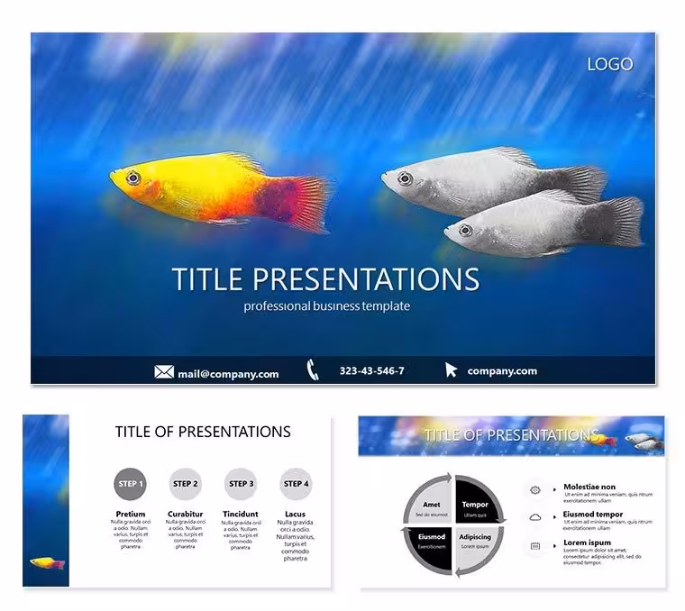 Special Fish Keynote Template: Professional Designs for Impactful Presentations