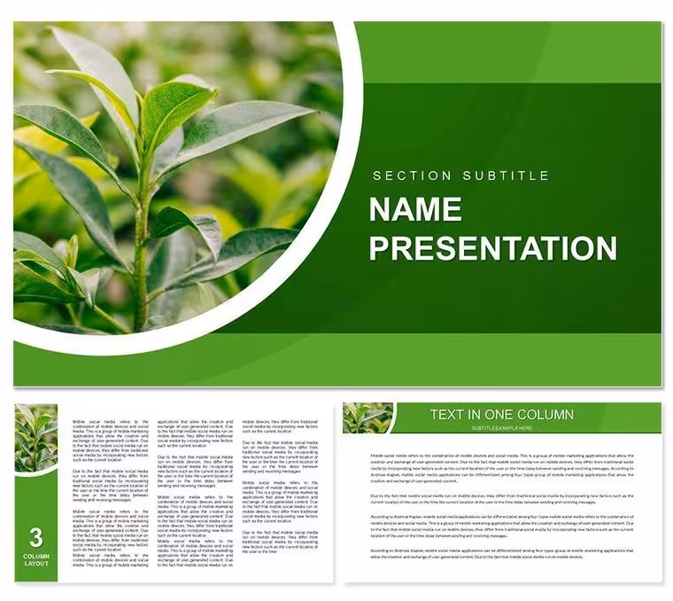 Ecology Biology Keynote template
