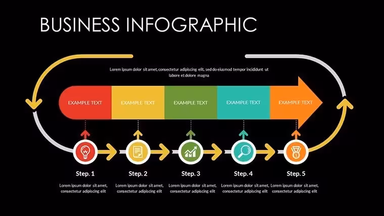 Animated Marketing Definition Keynote Charts: Define with Dynamism