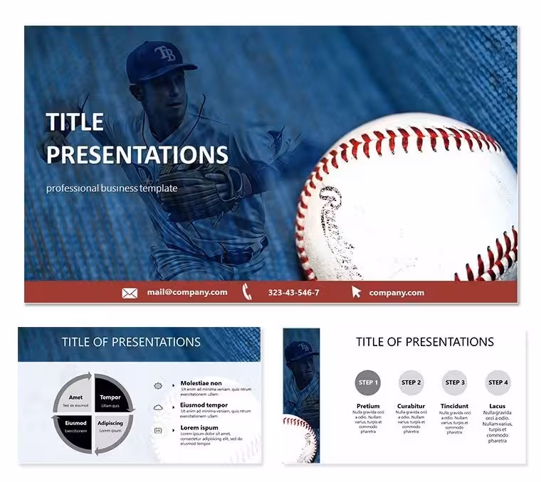 Ultimate Baseball Card PowerPoint Template