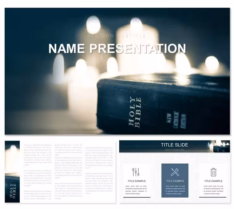 Holy Bible Online Keynote Template: Elevate Your Spiritual Storytelling