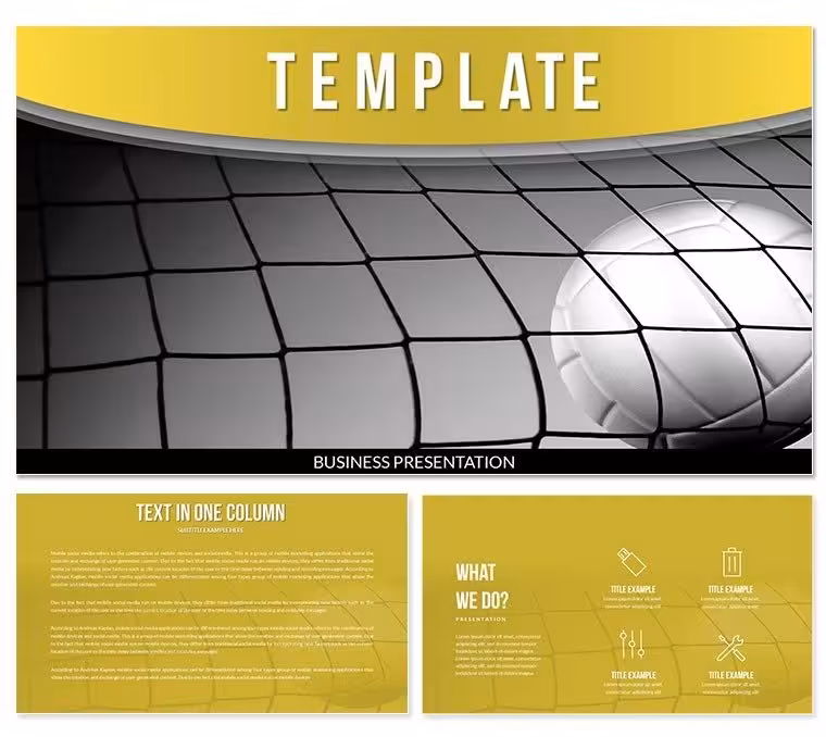 GOAL! Football news Keynote Template