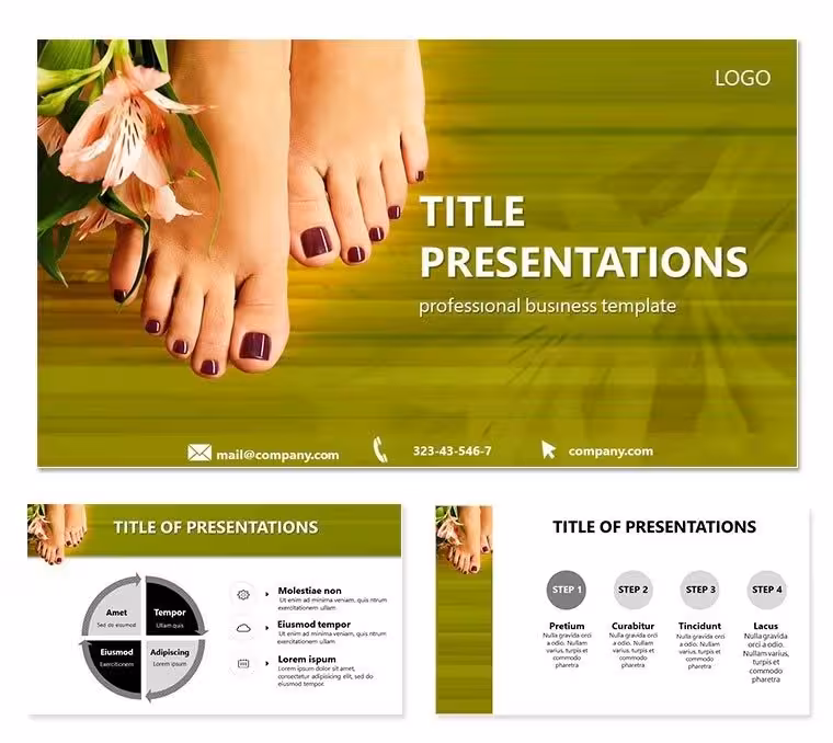 Foot Treatment PowerPoint Template