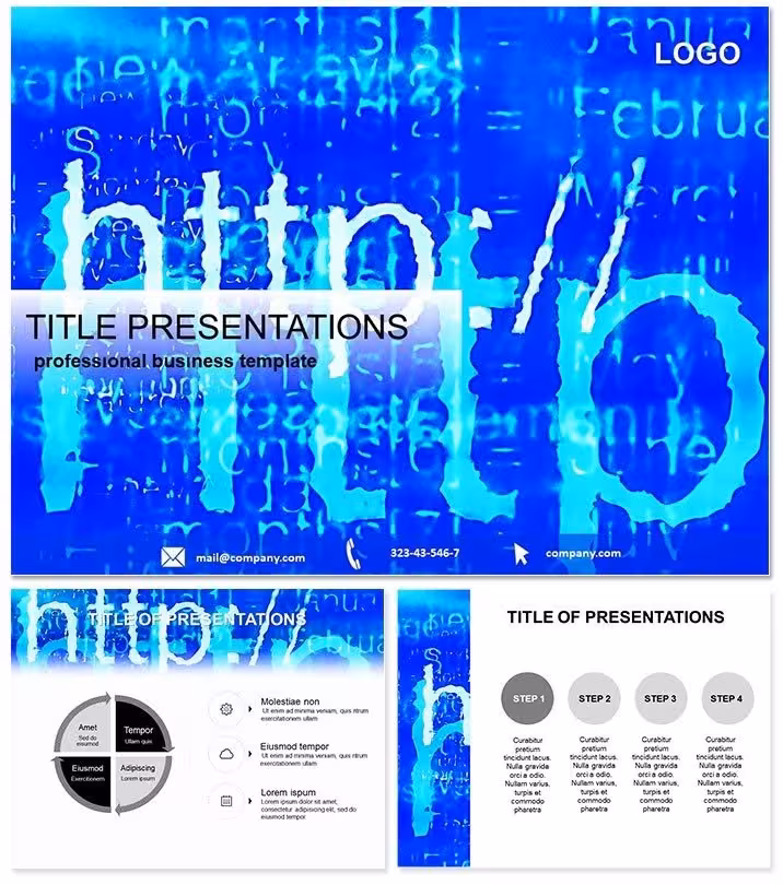 Web Search PowerPoint Template