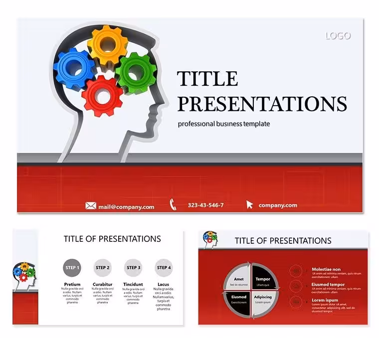 Ideas Advertising and Marketing Keynote template