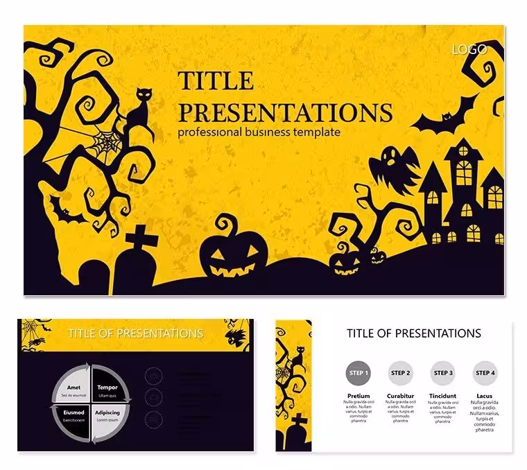 Holiday Halloween PowerPoint Template for Memorable Presentation
