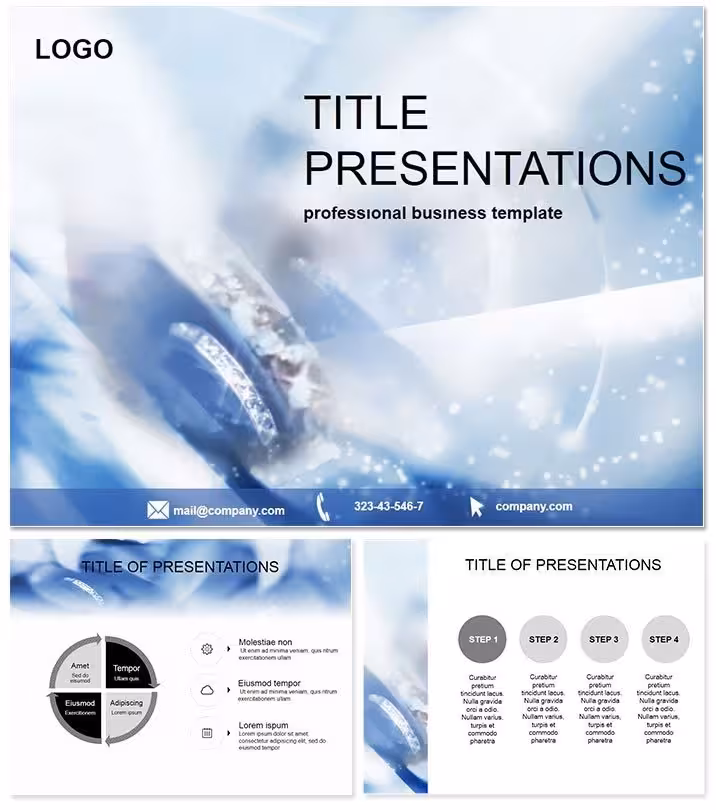 Stunning Diamond Ring PowerPoint Template