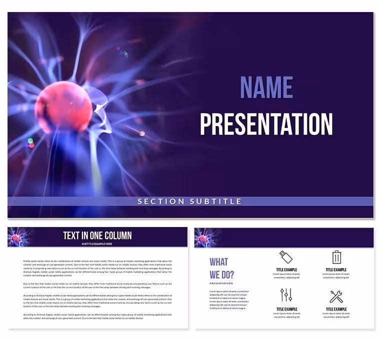 Nanoscience and Technology Keynote Template - Download Designs Themes