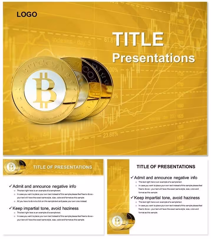 Selling Bitcoin PowerPoint Template: Craft Compelling Crypto Pitches