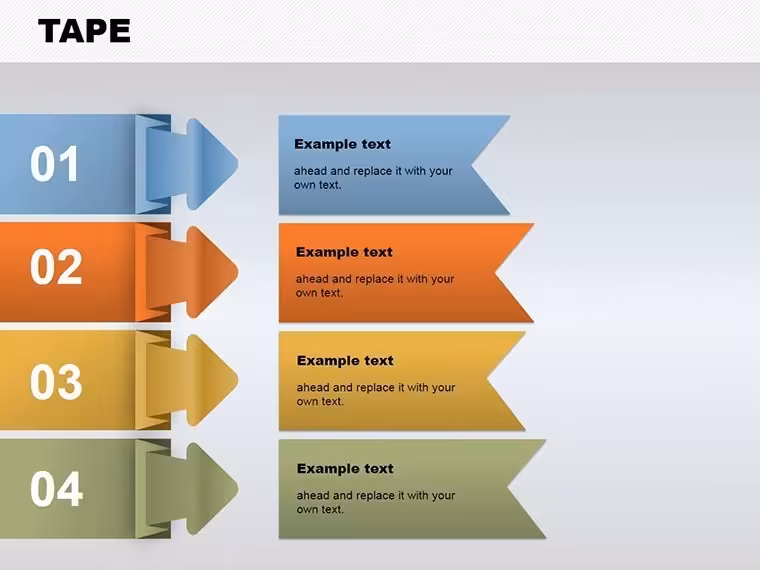 Tape Keynote Charts: Unroll Structured Hierarchies Effortlessly