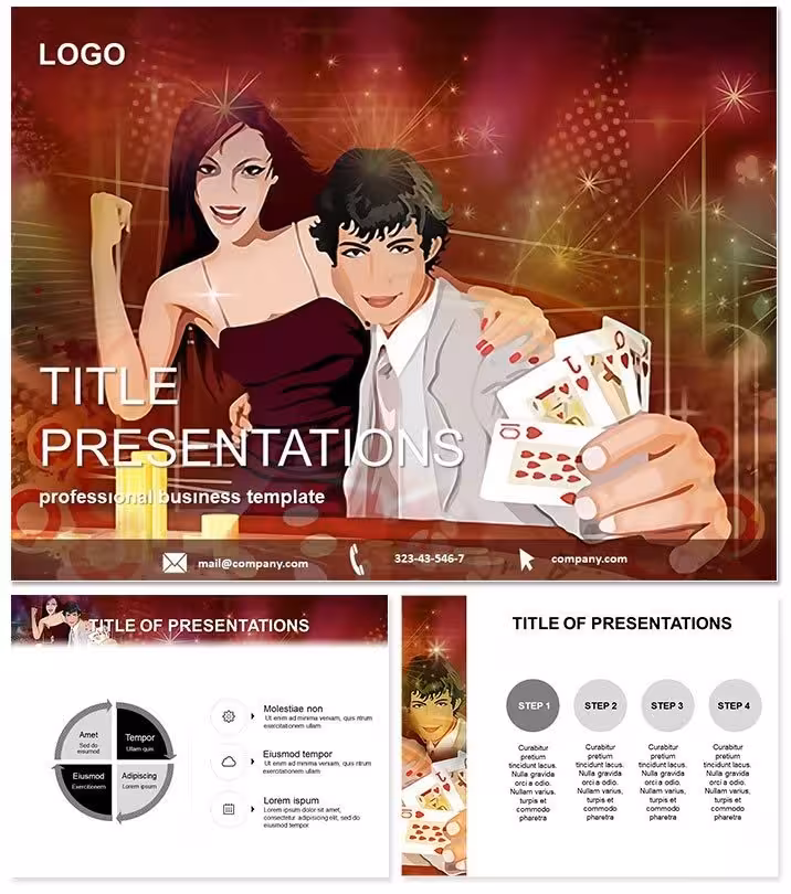 Dynamic Casino Game PowerPoint Template