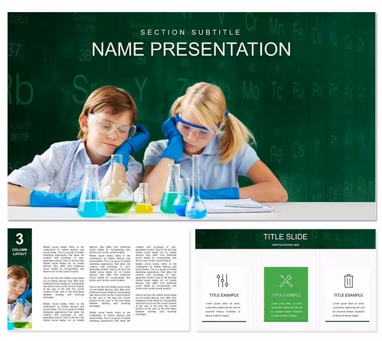Chemistry Educational Keynote themes - Template