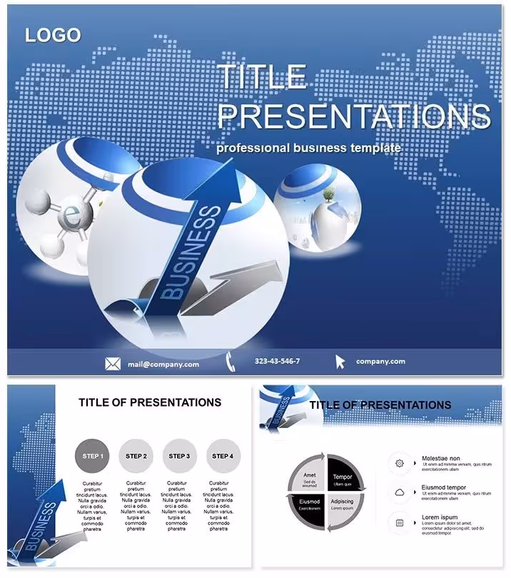 Business Growth Keynote Template Pro