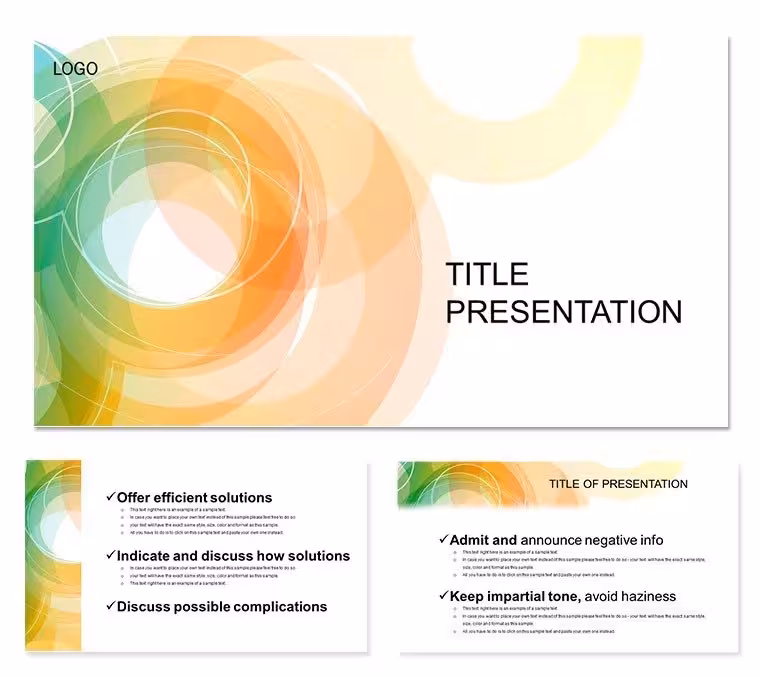Innovative Power of Technology Keynote Template
