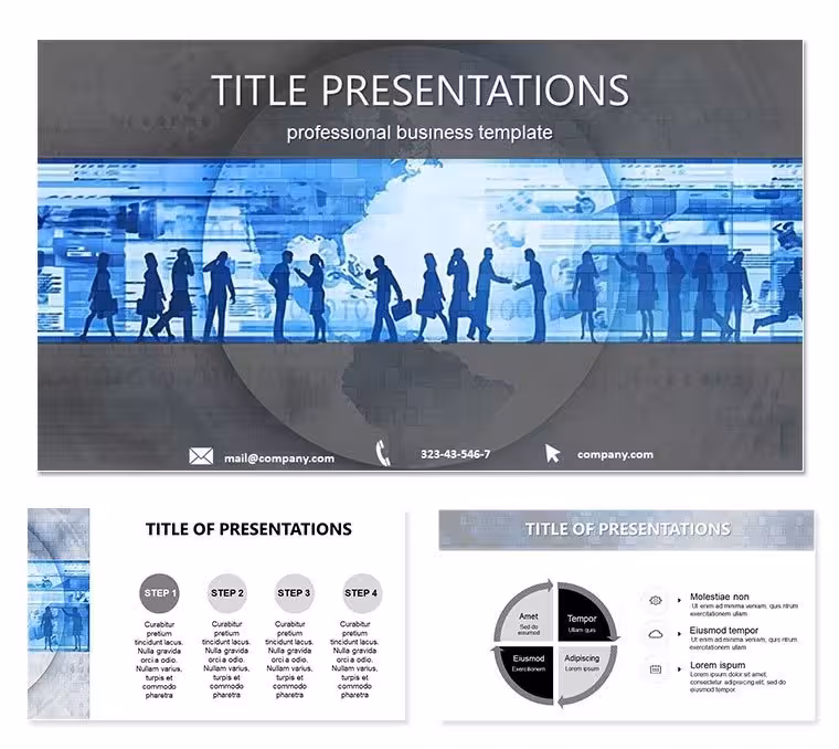 Dynamic Sociology Behavior Keynote Template: Unpack Society