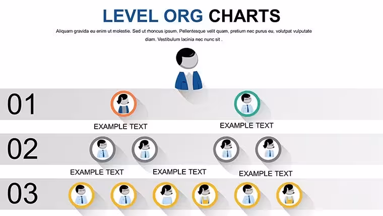 Organizational Keynote Chart Template - Instant Download | ImagineLayout