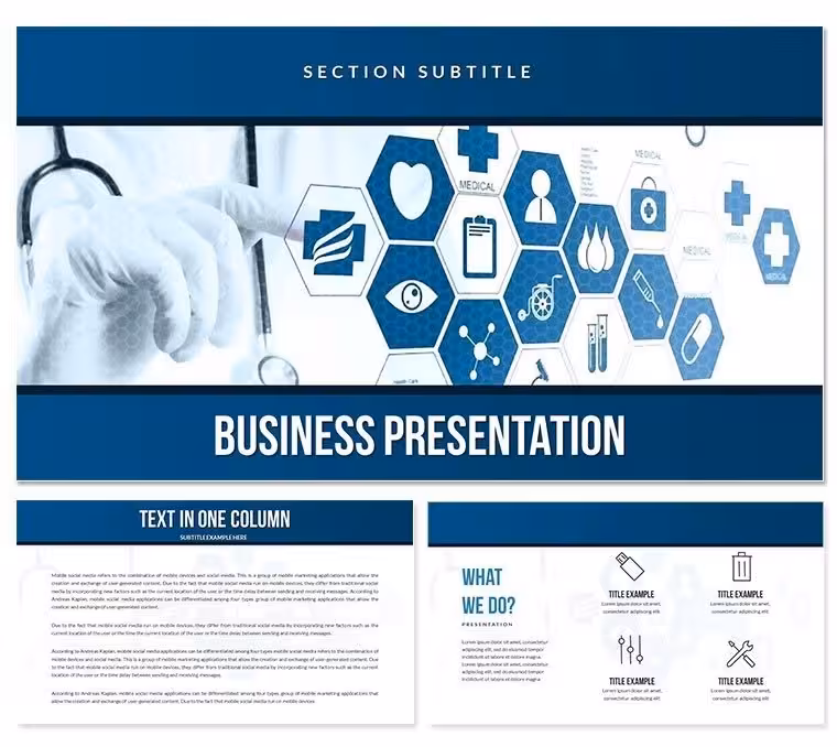 Recent Advances in Medical Science Keynote templates