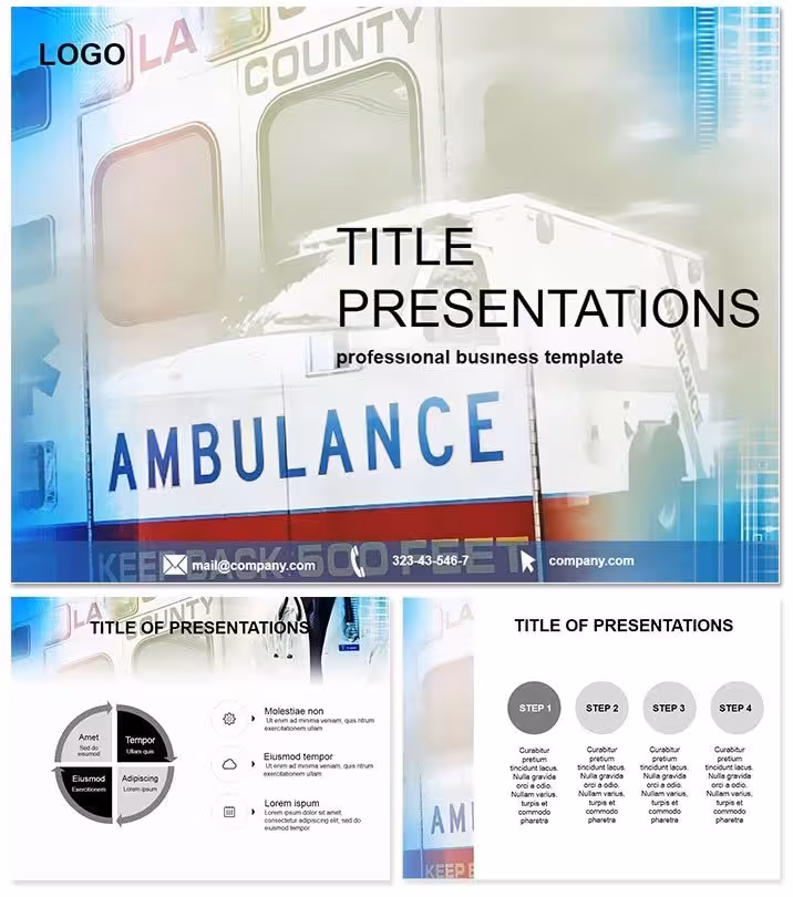 Ambulance PowerPoint Template