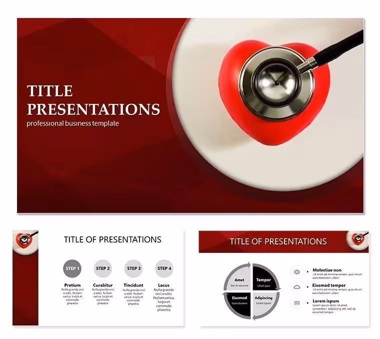 Checking Heart Keynote Template: Download Presentation