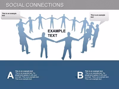 Social Network PowerPoint Diagrams: Connect Ideas Visually