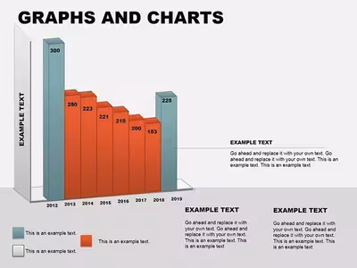 3D PowerPoint Graphs and Charts Template Presentation, Download PPT