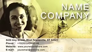 Service Business Business Card Template