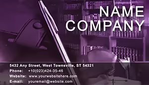 Pen and Business Planning Business Cards Template